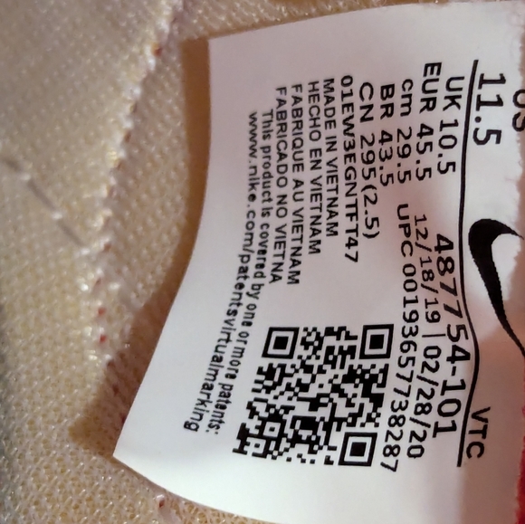 Nike Tailwind 79 Mens Habanero Red - Picture 9 of 9